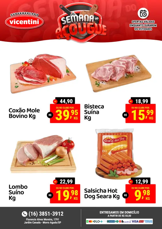 Cartaz de oferta profissional - modelo 2