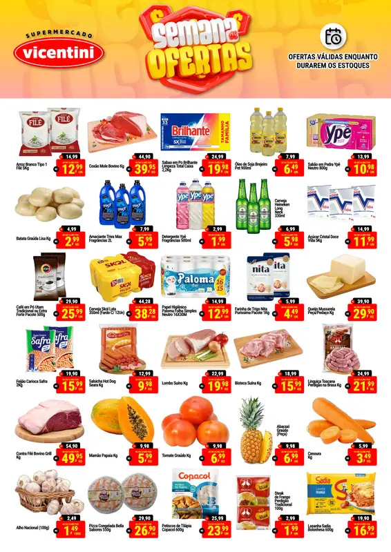 Cartaz de oferta profissional - modelo 1